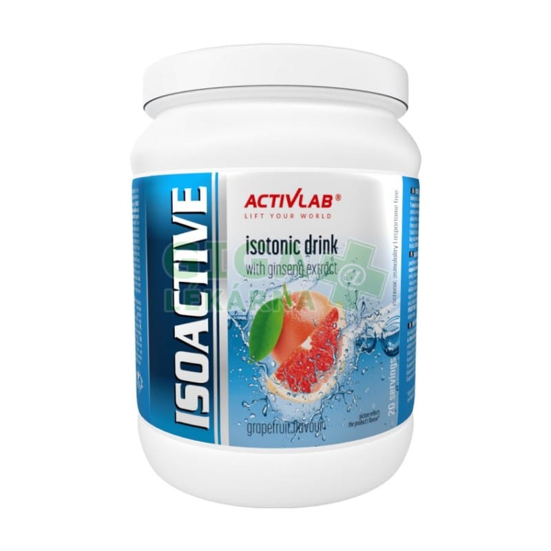 Isotone drank met ginseng en grapefruit Isoactive Activlab (630 g)