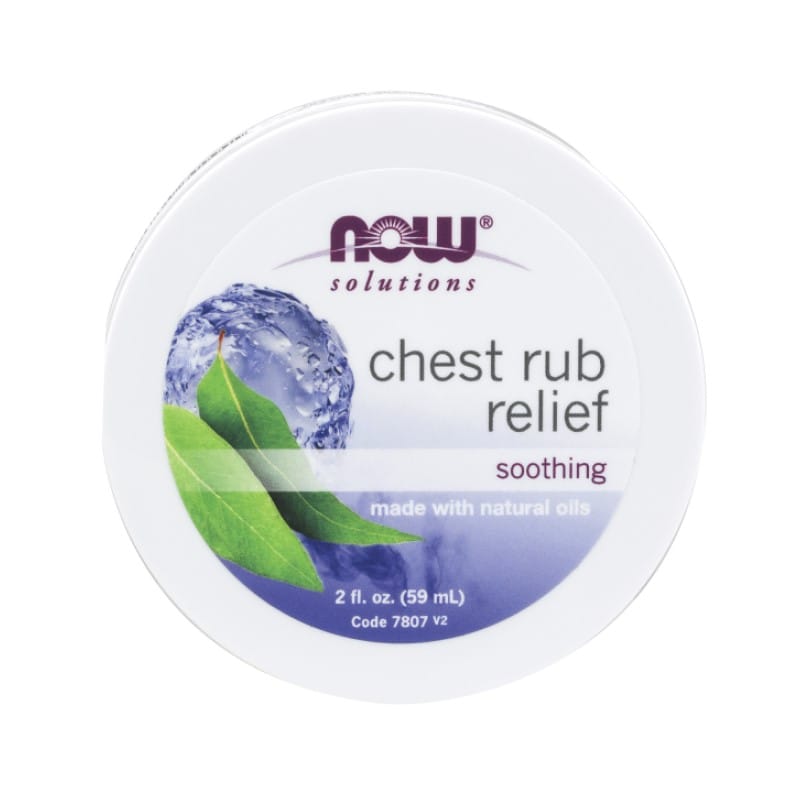 Massagebalsem voor de borstkas NOW (59 ml)