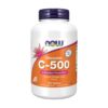 Vitamine C-500 met sinaasappelsmaak NOW (100 kauwtabletten)